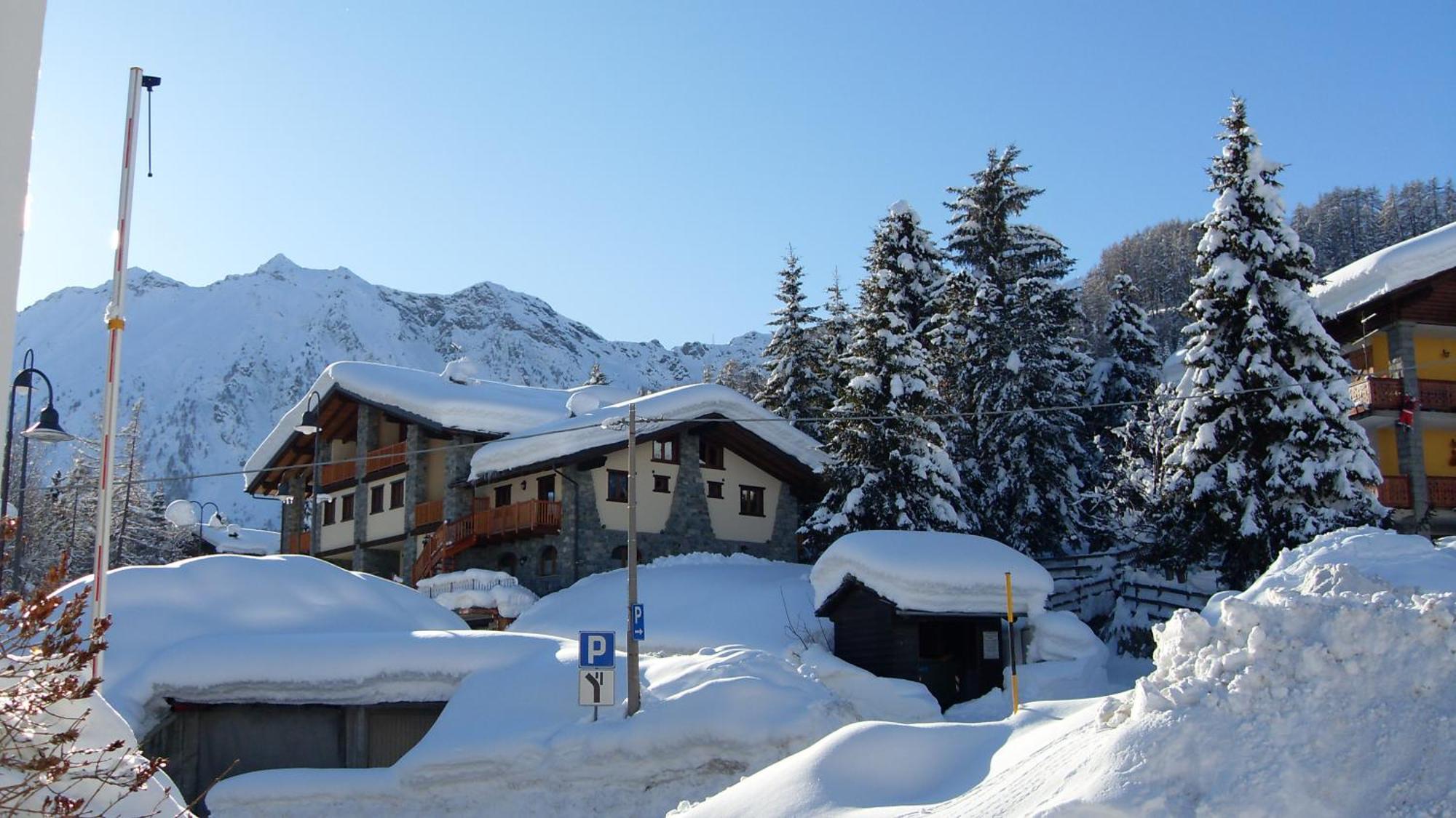 Residence Les Myosotis Champoluc Buitenkant foto